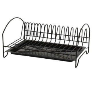 Suszarka do naczyń 1-poziomowa 40cm czarna